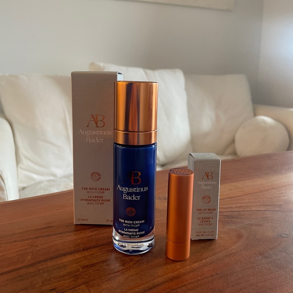 Augustinus Bader The Rich Cream 30 ml and The Lip Balm